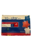 Vtg Eva Patriotic Stars Red White Blue Melted Plastic String Lights 10 Used. Price: $16.00.