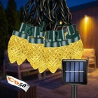 Lampop Solar Powered Led Christmas String Lights 50 C9, Warm White New. Price: $24.99.
