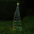 Touch Of Solar Metal Led Christmas Tree Decoration Light Multi-colored Used. Price: $32.30.