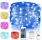 33FT 100 Led Color Changing Rope Lights Battery Usb Waterproof Remote Control New. Price: $30.19.