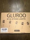 Gluroo 60FT Led Outdoor Patio Lights Waterproof With 30+2 Vintage Bulbs Shatt... New. Price: $22.00.