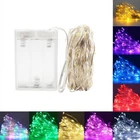 Battery Powered Led String Fairy Lights Copper Wire Flexible Home Party Decor Us New. Price: $6.99.