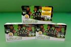 Lot Of 3- Touch Eco Liteup 125 Count Outdoor Solar Led Green/red Lights New. Price: $19.89.