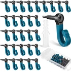 120 Sets Light Hanger Hooks For Christmas Outdoor Screw Patio... New. Price: $51.88.