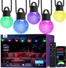 Appeck Outdoor String Lights 150FT, Rgbw Smart Patio With 111 Scene Modes New. Price: $119.99.