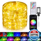 Hozplex 66FT Led Rope Lights For Outside, Outdoor String Waterproof Plug New. Price: $71.25.