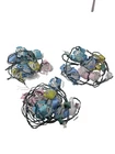 Vtg 3X 10 Light Strings Garden Multicolor Indoor /outdoor Pearl Pastel Fish Used. Price: $26.54.