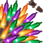 Joomer Orange Purple Halloween String Lights, 19.5FT 100 Led Mini New. Price: $15.63.
