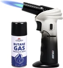 Butane Torch Lighter With Included, 115ML Refill, 0-90 Rotating New. Price: $41.99.
