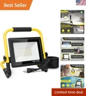 Eco-friendly Led Work Light, 10000L Ultra Bright Flood With 5FT Cord New. Price: $36.89.
