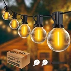100 Ft G40 Led String Lights Outdoor Shatterproof Patio With 52PCS Rep... New. Price: $40.74.
