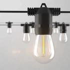 Alitade S14 Led Outdoor String Lights, Shatterproof IP65 27FT (maximum 918FT)... New. Price: $28.23.
