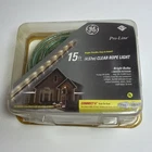 Ge Pro Line Clear Rope Light 15 Ft Indoor /outdoor New. Price: $12.95.