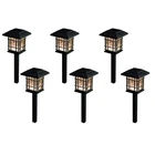 6 Pk Hampton Bay Solar Outdoor Integrated Led 3000K 8-LUMENS Pathway Light New. Price: $51.79.