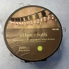 Allen + Roth String Lights 100CT 34 Ft New. Price: $44.97.
