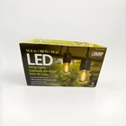 Feit Electric 48FT Led Filament String Light Set Model 72007 Black New. Price: $36.00.