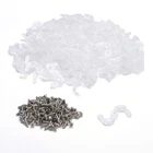 Delight 100PCS Christmas Clips Surface Mount For 3/16" Screw Size New. Price: $39.90.
