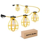 Yaoledly 50FT 50W 5-BULB Construction String Work Lights E26 Base 4000LM 6500K New. Price: $86.76.