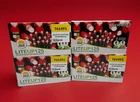 Lot Of 4 - New Touch Eco Liteup 125 Count Outdoor Solar Led Red String Lights. Price: $22.49.