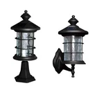 Black Aluminum Hampton Solar Lamp New. Price: $142.49.
