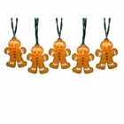 Kurt Adler Gingerbread 10 Set Novelty Christmas UL1419 New. Price: $24.88.