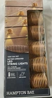 New 15FT, 10 Bulbs Led Battery Operated String Light With Rattan Shades Hampton. Price: $11.99.