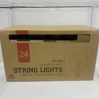 Table Bag C94824C Jet String Lights W/ Clear Bulbs Feet New. Price: $24.00.