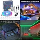 Utilitech 24FT Plug-in Music Sync Led Indoor Outdoor Strip Light 1500 Lumens New. Price: $43.23.