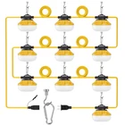 Lediary 100FT Construction String Lights, 100W 10000LM Work Light,... New. Price: $183.37.