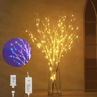 Hairui Lighted Branches 150 Led Warm White & Multicolor Fairy Lights 8-FUNCTION New. Price: $92.22.