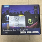 Govee Outdoor Clear String Lights 48FT Rgbwic Smart With 15 New. Price: $64.99.