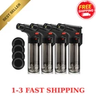 Wanbro 4 Pack Torch Lighter, Powerful Windproof Jet Flame, Butane Black New. Price: $15.59.
