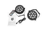 Shenzhen Zhuoqiong Technology ZQ01632 Par Light 12-LED Black Usb Remote Open. Price: $29.99.