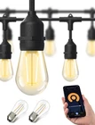 Smart Outdoor String Lights 98FT Led Waterproof IP65 Dimmable Xmcosy+ Patio New. Price: $154.99.