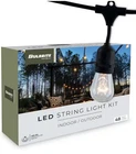 New! Bulbrite 48-FOOT Indoor/outdoor String Light Kit With Clear (item 812483). Price: $29.99.