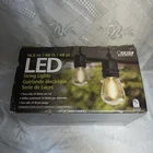 Feit Electric 710090 48FT Led String Light - Black Missing Spare Bulb Open. Price: $34.99.
