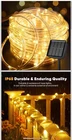 Brightown Solar Rope Lights 39FT 100LED Outdoor String IP65 Wate... New. Price: $20.00.