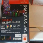Hampton Bay 40 Ft Smart Mini Color Changing Led String Lights, App Control New. Price: $28.00.