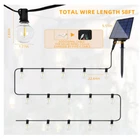 Shineu G40 Led 27CT Outdoor String Lights 58FT Remote Solar Waterproof. New!. Price: $26.55.