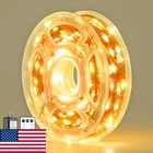 Jmexsuss 300 Led 99FT Fairy String Lights, 8 Modes, Remote, Indoor/outdoor New. Price: $26.98.