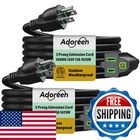 Adoreen Outdoor Power Extension Cord 15 FT/2 Pack, 3 Prong 16 Awg Grounded Wire New. Price: $45.39.