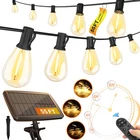 Stright 55FT Solar String Lights Outside Remote Control With Usb Charging Port New. Price: $36.35.
