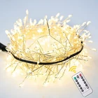 100FT Firecracker String Lights 1000 Led Warm White Plug Indoor Silver Wir... New. Price: $93.89.