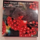 Red Grape String Lights Costco Indoor/outdoor 6 New Sealed Box. Price: $25.74.