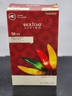 Holiday Multi-colored Chili Pepper Christmas Lights Living 50 Ct. 14' New. Price: $27.50.