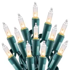 Clear Christmas String 100 Count 25 Feet Incandescent Bulb Mini Lights... New. Price: $35.19.