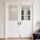 Nicetown 100% Linen Blackout French Door Curtains, Privacy Window Curtai... New. Price: $19.99.