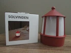 Ikea Solvinden Led House Plastic Red 5 " Battery Operated Decorative Light -new. Price: $15.00.