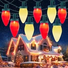 C9 Christmas Lights Outdoor, 100 Feet Strawberry Waterproof String Wit... New. Price: $104.29.