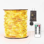 Fairy Plug IN,100FT 600 Waterproof String LIGHTS,8 Modes Remo... New. Price: $36.25.